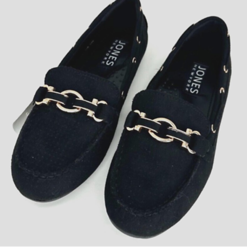Jones New York Black Sunnyside Loafer Flat - SZ 8.